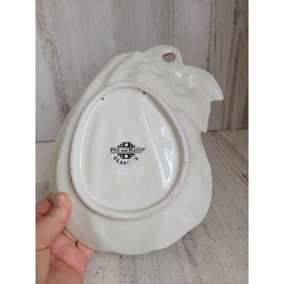 Fitz Floyd pumpkin gourd plate Halloween fall home decor - Picture 5 of 5